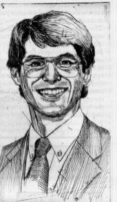 Sketch of the author, Mike Slinn