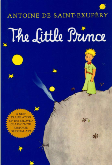 Front cover of the USA edition of the book entitled ‘The Little Prince’