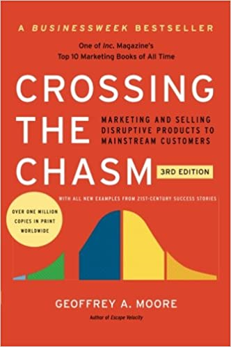 “Crossing the Chasm”, which introduced the technology adoption lifecycle