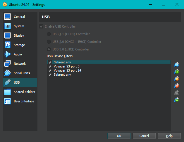 Instantiate device filters with names that suggest a relaxed filter