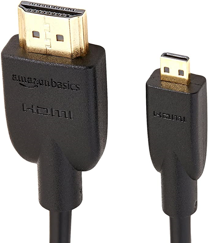 Micro-HDMI and HDMI connectors